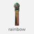 Metall-Zipper 4 Stück für 4mm Raupe rainbow