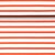 Bio-Jersey "Ice Cream Stripes" Peach Orange