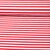 Baumwolljersey Streifen 10mm Rot Weiß