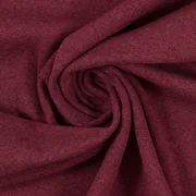 Bündchen "Heike" Uni Melange Bordeaux 1937