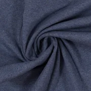 Bündchen "Heike" Melange Uni Dunkelblau 1597