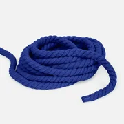 Kordel gedreht 8mm Dunkelblau (B16) 3m Länge