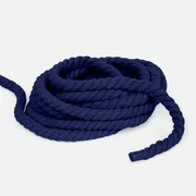 Kordel gedreht 8mm Marine (D040) 3m Länge 