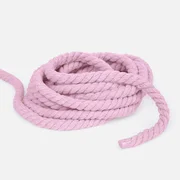 Kordel gedreht 8mm Rosa (B18) 3m Länge