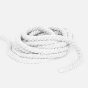 Kordel gedreht 8mm Weiß (B3) 3m Länge
