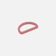 D-Ring Kunststoff 25mm Altrosa D213 4Stück