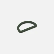 D-Ring Kunststoff 25mm Dunkelgrün D190 4Stück