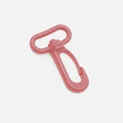 Karabiner Kunststoff 25mm Altrosa D213 4Stück
