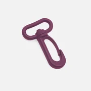 Karabiner Kunststoff 25mm Beere D230 4Stück