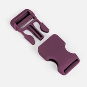Steckschnalle Kunststoff 25mm Beere D230 4Stück