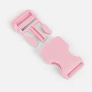 Steckschnalle Kunststoff 25mm Kräftiges Rosa B57 4Stück