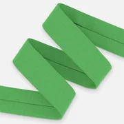 Schrägband Jersey 20mm Grün Meterware 