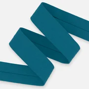 Schrägband Jersey 20mm Petrol Meterware 