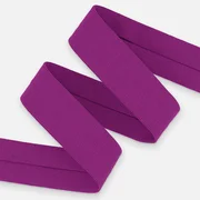 Schrägband Jersey 20mm Purpur Meterware