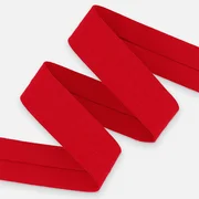 Schrägband Jersey 20mm Rot Meterware 