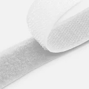 Klettband 20mm Länge 2m Weiß B3