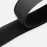 Klettband 20mm Länge 2m Schwarz B5
