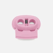 Kordelstopper 2-Loch Kräftiges Rosa B57 6Stück