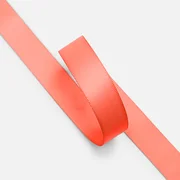 Satinband 16mm Länge 25m Neonorange