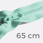 Reißverschluss teilbar 65cm Mint D871