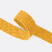 Gurtband Light 25mm Gelb B10