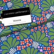 Performance Jersey "Zinnia" Blau Grün
