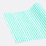  Design Vinyl Matt 30x135cm Wonky Stripes Türkis