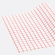  Design Vinyl Matt 30x135cm Grid Rot