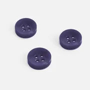 Knopf Perlmutt-Optik Mauve 11mm