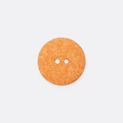 Knopf Recycelt 18mm Orange