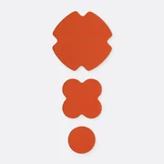 PRYM Rub-on Patch STRETCH 3 Stück Orange