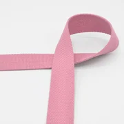 Gurtband Baumwolle 30mm Meterware Old Pink