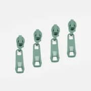 Reverse Zipper für 4mm Raupe Mint D250 4Stück