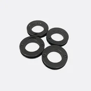 Zierösen 4 Stück Gunmetal