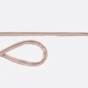 Paspelband Baumwolljersey 10mm Meterware Beige
