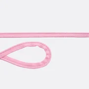 Paspelband Baumwolljersey 10mm Meterware Rosa