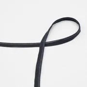 Elastisches Paspelband 10mm Meterware Anthrazit