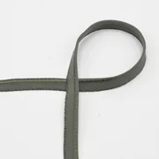 Elastisches Paspelband 10mm Meterware Army