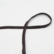 Elastisches Paspelband 10mm Meterware Brown