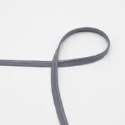 Elastisches Paspelband 10mm Meterware Grey