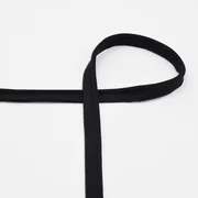 Paspelband Jersey 10mm Meterware Black