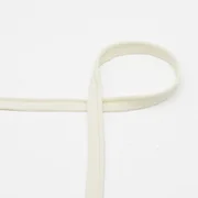 Paspelband Jersey 10mm Meterware Ecru