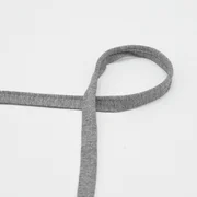 Paspelband Jersey 10mm Meterware Mid Grey Melange