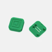 Taschenbodennägel Kunststoff 4 Stück Grasgrün D052
