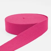 Gurtband Baumwollmix Soft 40mm Pink B47