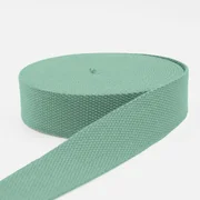 Gurtband Baumwollmix Soft 40mm Mint D250