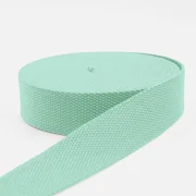 Gurtband Baumwollmix Soft 40mm Mint D871