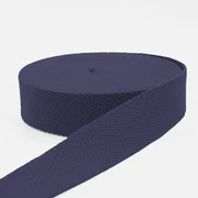 Gurtband Baumwollmix Soft 40mm Dunkles Flieder D321