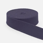 Gurtband Baumwollmix Soft 25mm Lilac D319