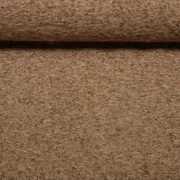  Mantelstoff Woll Bouclé Kamelbraun